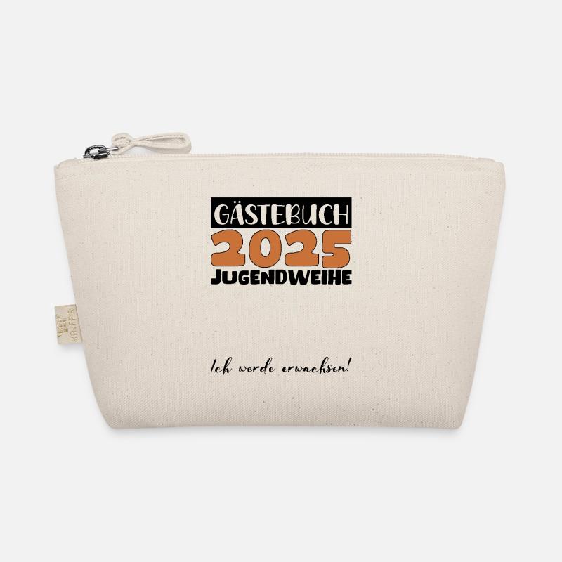 Jugendweihe 2025 Gästebuch Geschenk Mädchen Jungen Bio-Täschchen