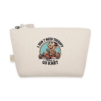 Go-Kart Adventure: Life in the Fast Lane - Organic Pouch - nature - Front