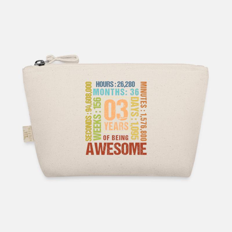 3 ans ! Cadeau d’anniversaire pour les 3 ans Trousse biologique