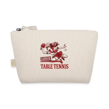 Joueur de tennis de table rétro anime - Trousse biologique - nature - Devant