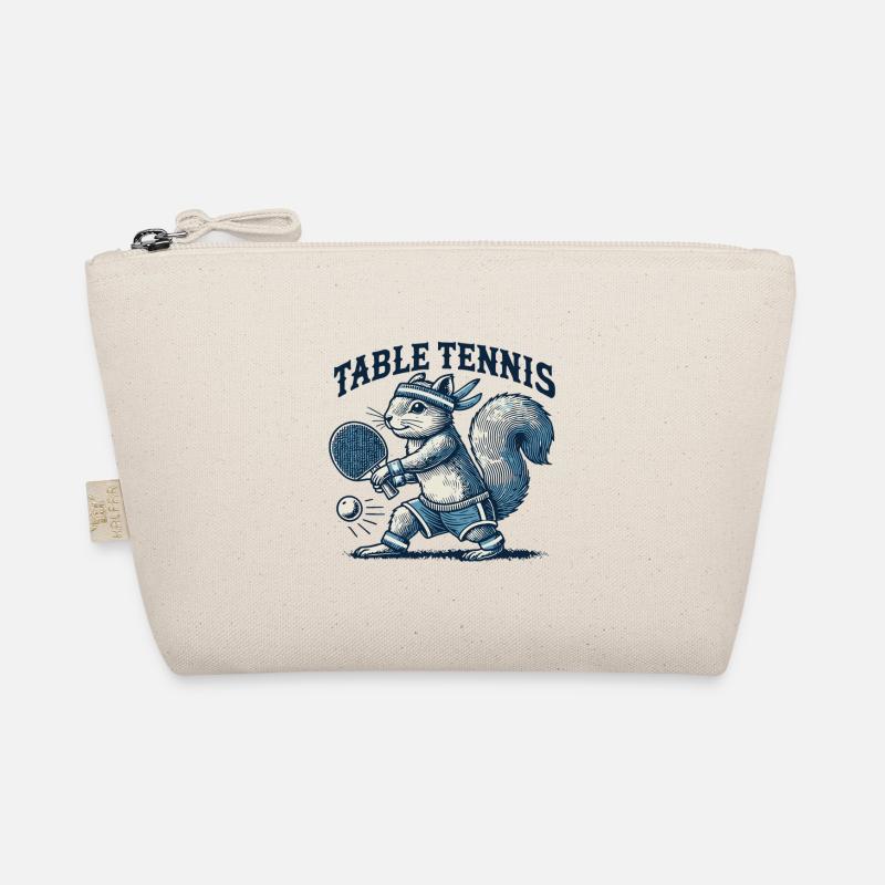 Tennis de table rétro Squirrel Fun Trousse biologique