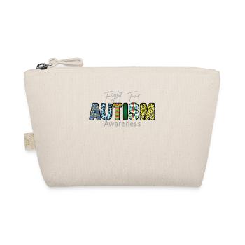 Fight For Autism Awareness Colorful Design Fight For - Organic Pouch - nature - Front