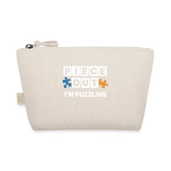 Piece Out I'm puzzling Lustiges Wortspiel Puzzle - Bio-Täschchen - Natur - Vorne