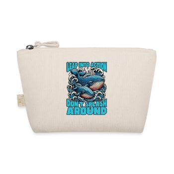 Whale Watching Leap Into Action Marine Biologist - Organic Pouch - nature - Front