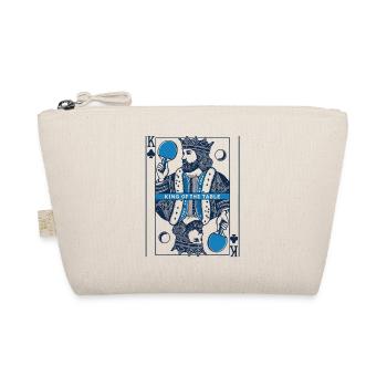 Retro Playing Card Table Tennis Vintage - Organic Pouch - nature - Front