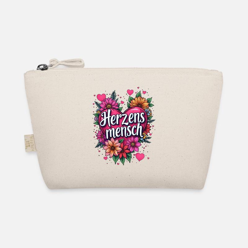 Herzensmensch, Valentinstag Geschenk Idee, Bio-Täschchen