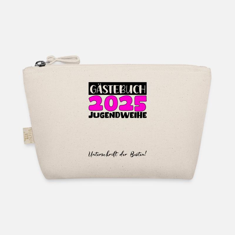 Jugendweihe 2025 Gästebuch Geschenk Mädchen Jungen Bio-Täschchen