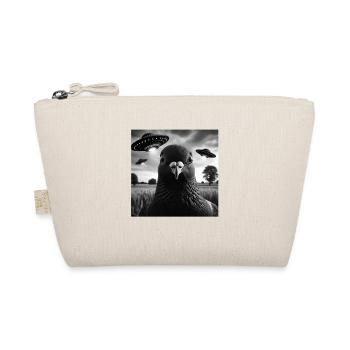 pigeon colombe drôle selfie graphique avec des ovnis étrange a - Trousse biologique - nature - Devant