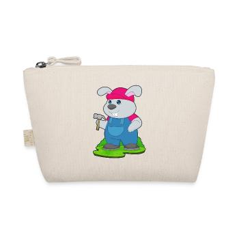 Bunny Craftsman Hammer Craft - Organic Pouch - nature - Front