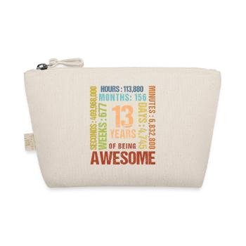 13 ans ! Cadeau d’anniversaire 13e anniversaire - Trousse biologique - nature - Devant