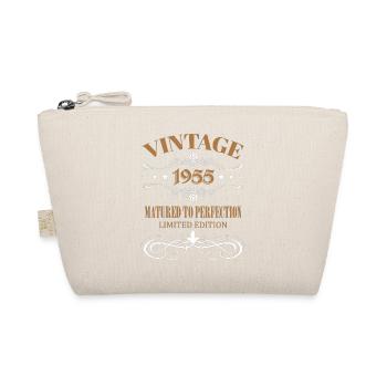 Cadeau Vintage 70ème Anniversaire Année de Naissance 1955 - Trousse biologique - nature - Devant