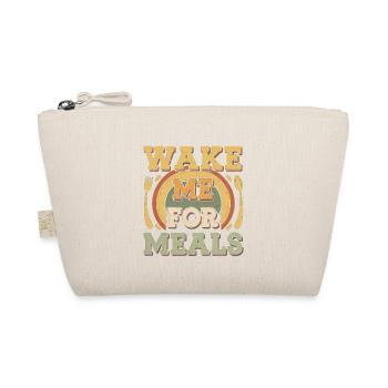 Wake Me For Meals 4 - Bio-Täschchen - Natur - Vorne