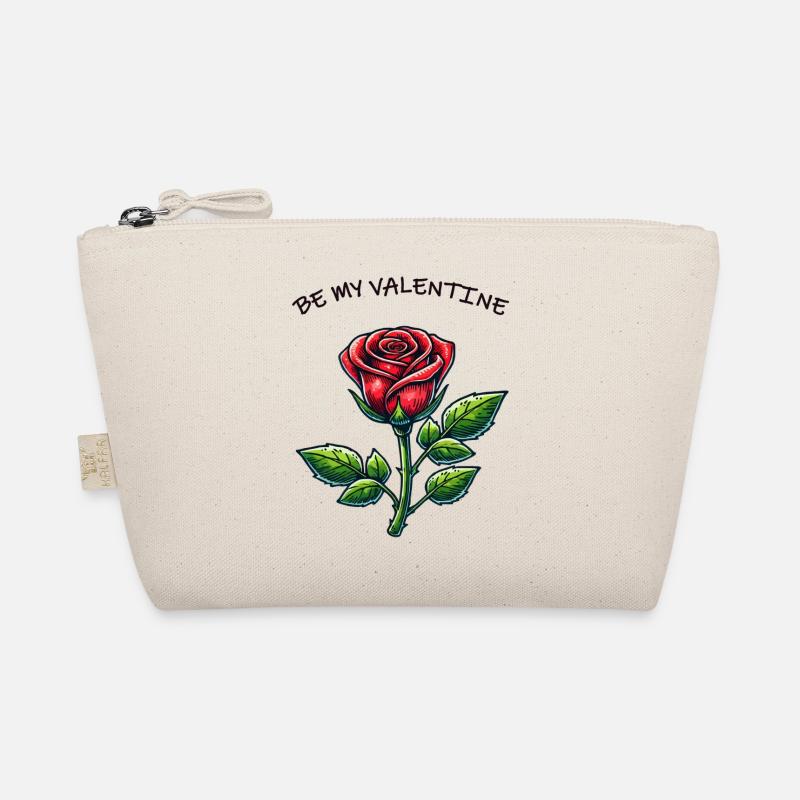 rose valentine Bio-Täschchen