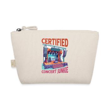 Certified Concert Junkie 15 - Bio-Täschchen - Natur - Vorne