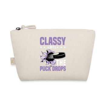 Classy Until The Puck Drops 32 - Bio-Täschchen - Natur - Vorne