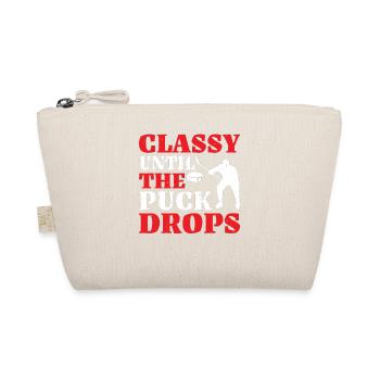 Classy Until The Puck Drops 31 - Bio-Täschchen - Natur - Vorne
