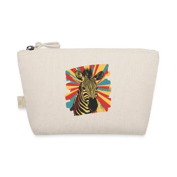 Zèbre Rétro - Trousse biologique - nature - Devant