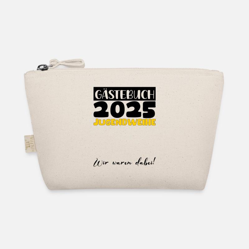 Jugendweihe 2025 Gästebuch Geschenk Mädchen Jungen Bio-Täschchen