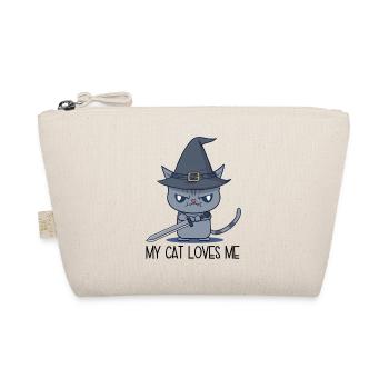 Mon chat m’aime – Chat magique maléfique avec une épée - Trousse biologique - nature - Devant