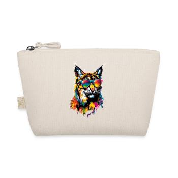 Lynx Wildcat Big Cats Cats Cute Lynx - Organic Pouch - nature - Front