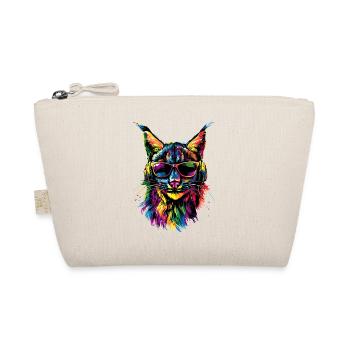 Lynx Wildcat Big Cats Cats Cute Lynx - Organic Pouch - nature - Front