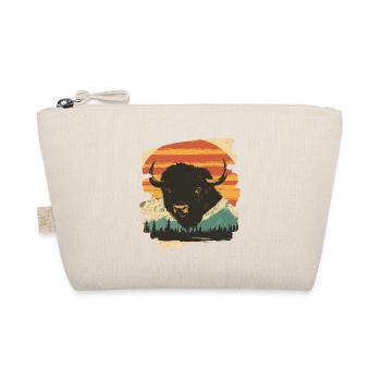 Bison Retro - Organic Pouch - nature - Front