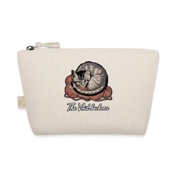 Le Vide Appelle Chat Mignon Humour Noir Graphique - Trousse biologique - nature - Devant