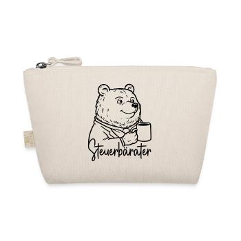 Steuerberater Bär Kaffeetasse Kaffee Steuerbärater - Bio-Täschchen - Natur - Vorne