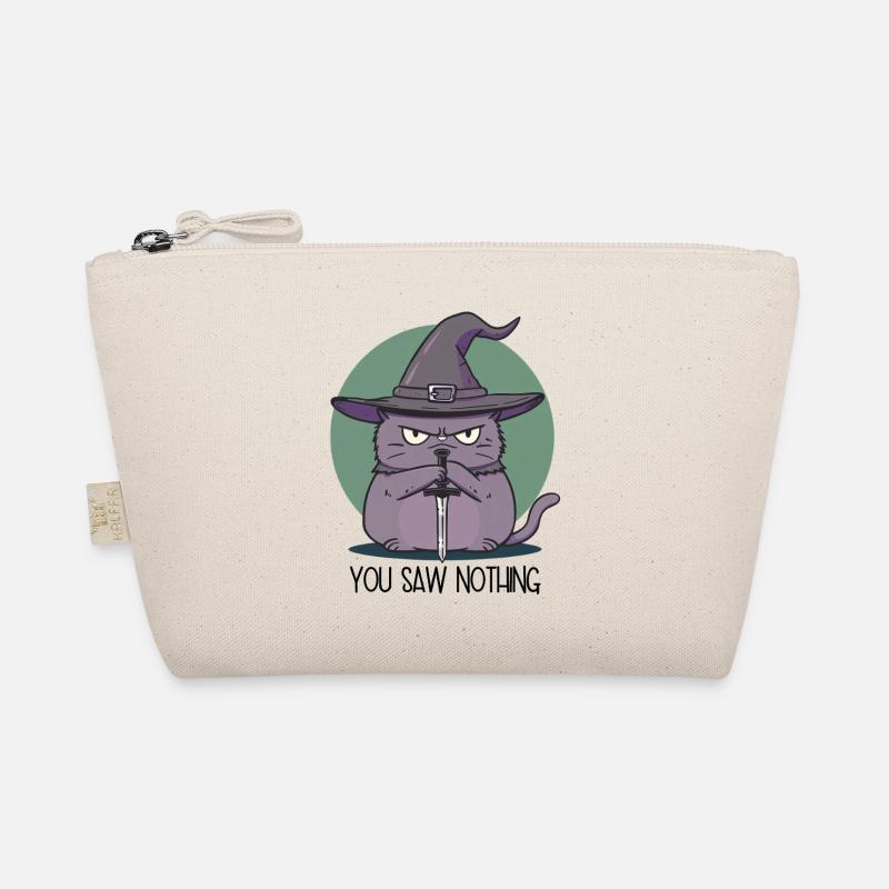 You saw nothing - magical cat role-playing game Organic Pouch