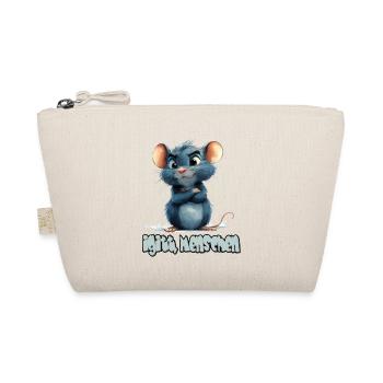 Drôle de rat avec le dicton, beurk, les gens - Trousse biologique - nature - Devant