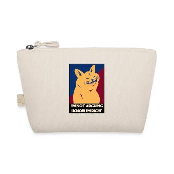 Je ne discute pas, je sais que j’ai raison chat - Trousse biologique - nature - Devant