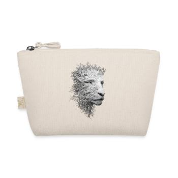 Lioness Roots Surreal Nature Artistic Intricate - Organic Pouch - nature - Front
