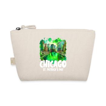 Chicago River Celebration St. Patrick's Day - Bio-Täschchen - Natur - Vorne