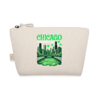 Chicago River St. Patrick's Day - Organic Pouch - nature - Front