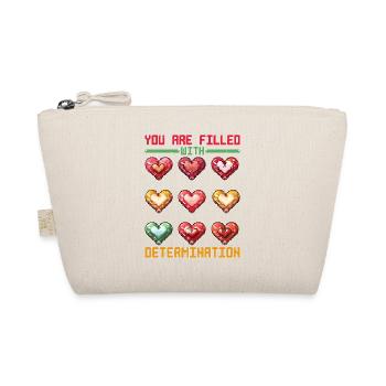 You Are Filled With Determination 25 - Bio-Täschchen - Natur - Vorne