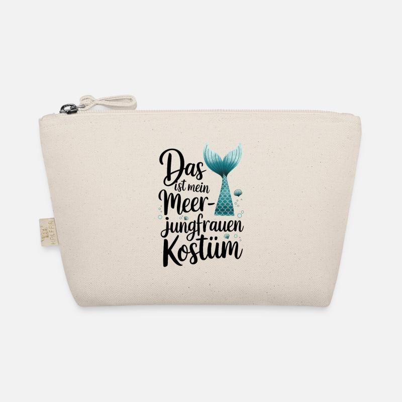 Das ist mein Meerjungfrauen Kostüm - Bio-Täschchen - Natur