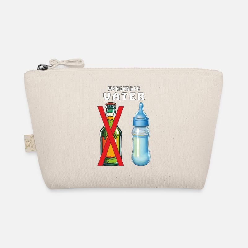 BABYFLASCHE WERDENDER VATER Bio-Täschchen