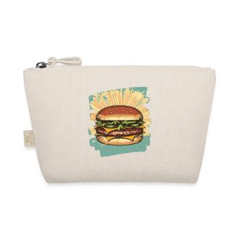 Burger Retro - Organic Pouch - nature - Front