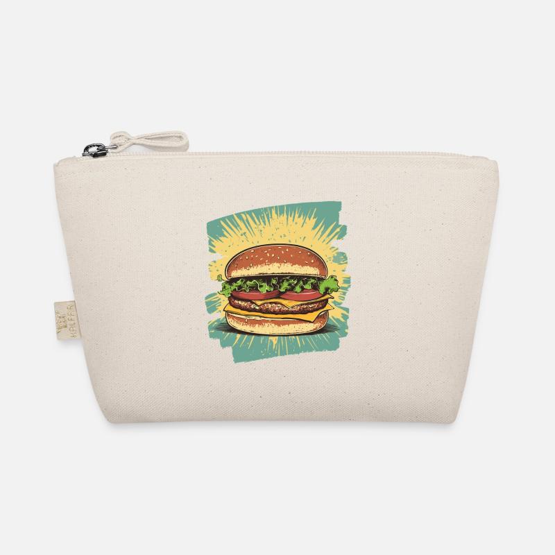 Burger Rétro - Trousse biologique - nature