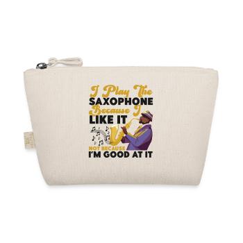 Saxophone Je joue du saxophone - Trousse biologique - nature - Devant