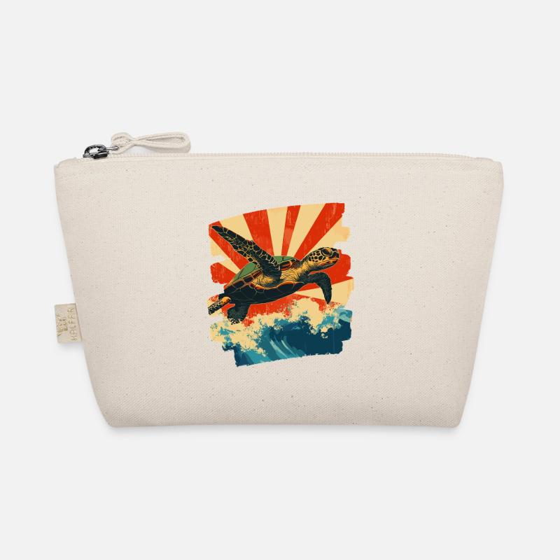 Tortue de mer rétro Trousse biologique