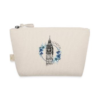 Londres Big Ben Angleterre Floral Line Art - Trousse biologique - nature - Devant
