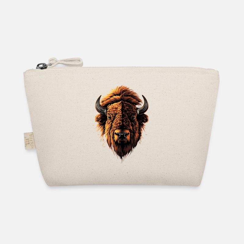 Bison, Bison, Wild Cattle, Buffalo, American Bison Organic Pouch
