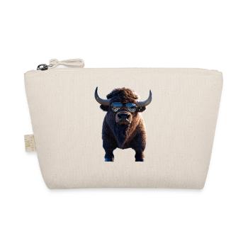 Bison Wisent Wild Cattle Buffalo American Bison - Organic Pouch - nature - Front