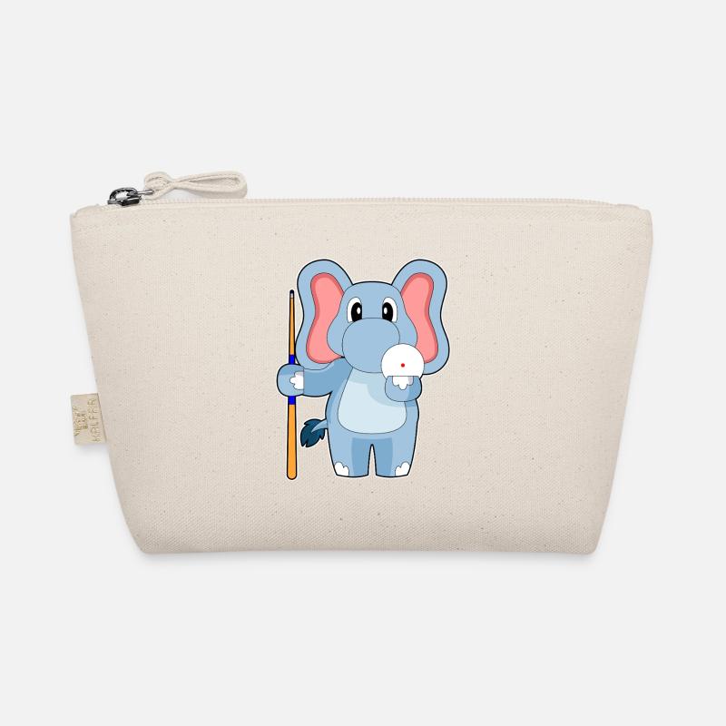 Elephant Billiard Cue Organic Pouch