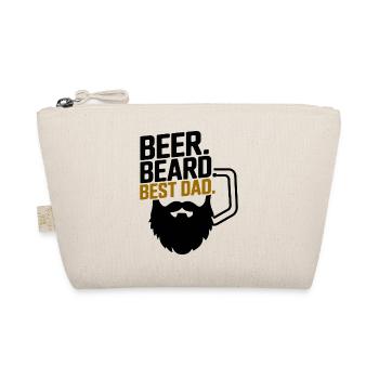 Best Dad Ever Father's Day Shirt - Organic Pouch - nature - Front