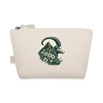 Signe du zodiaque Capricorne - Chèvre de montagne Astrologie - Trousse biologique - nature - Devant