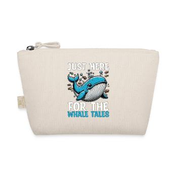 Whale Watching Just Here For Marine Animal Sailing - Organic Pouch - nature - Front