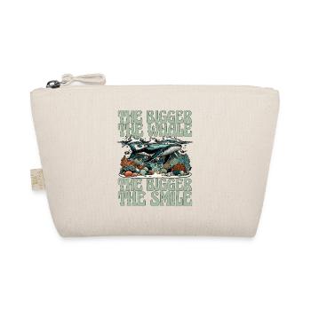 Whale Watching The Bigger The Whale Sea Creatures - Organic Pouch - nature - Front