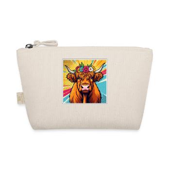 Vache des Highlands Pop Art Vache - Trousse biologique - nature - Devant